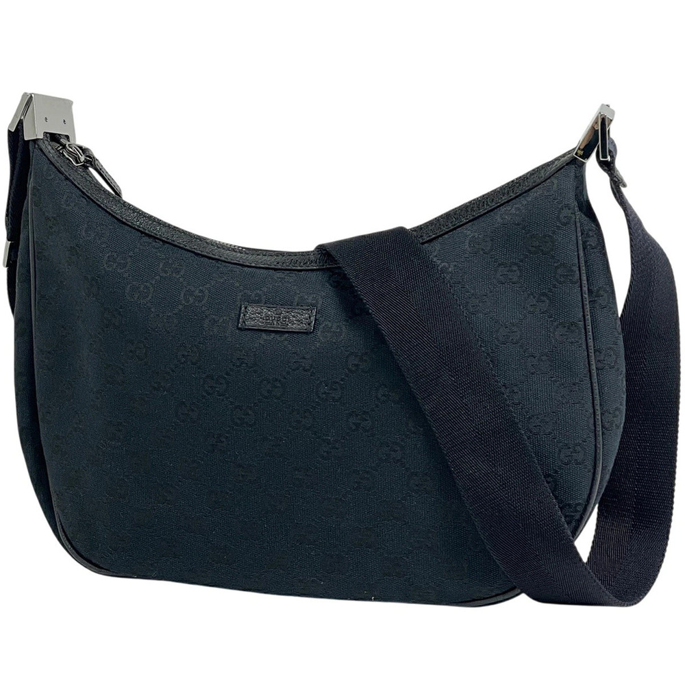 Gucci GG shoulder bag canvas black